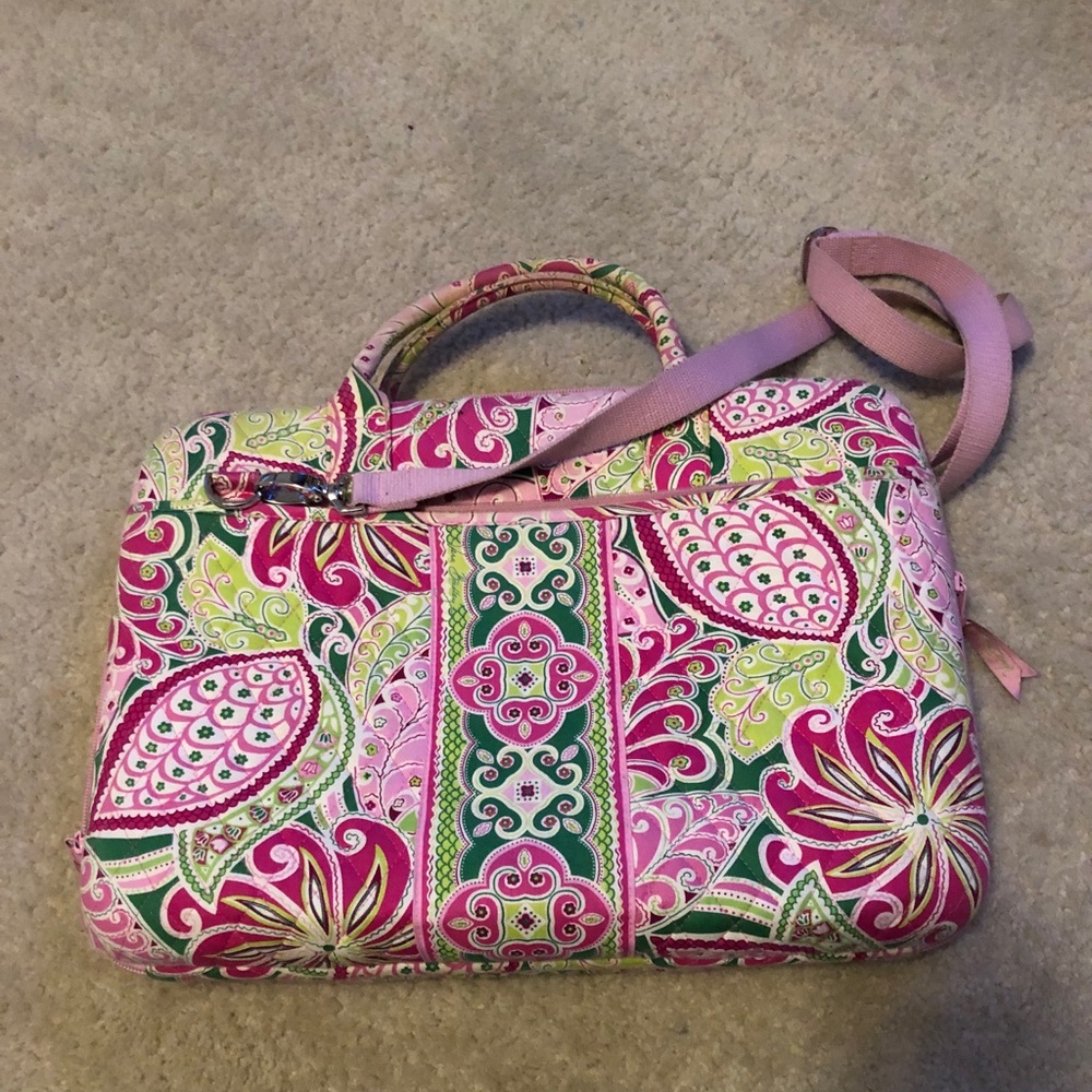 Vera Bradley Laptop Bag w/strap